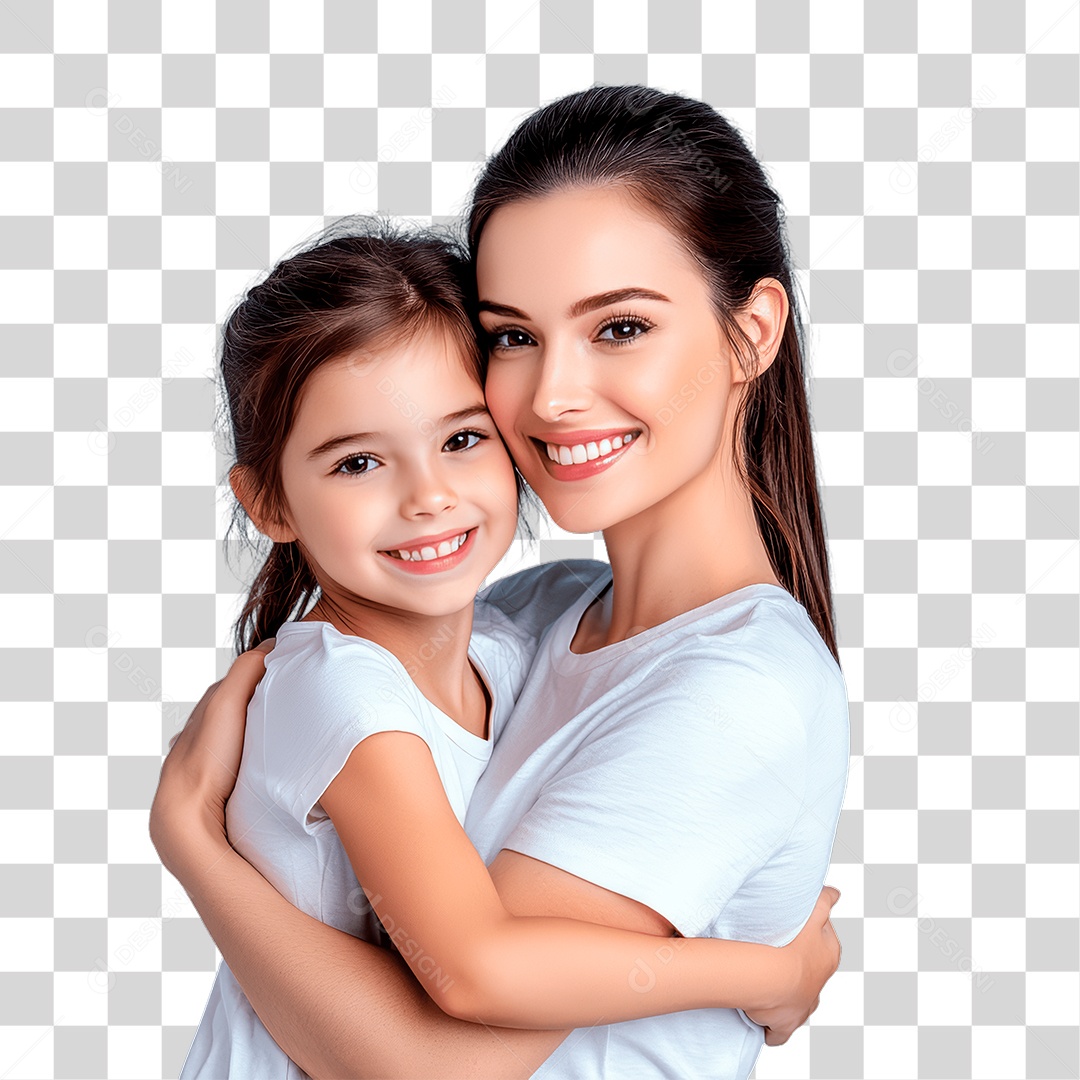 Mãe e Filha PNG Transparente