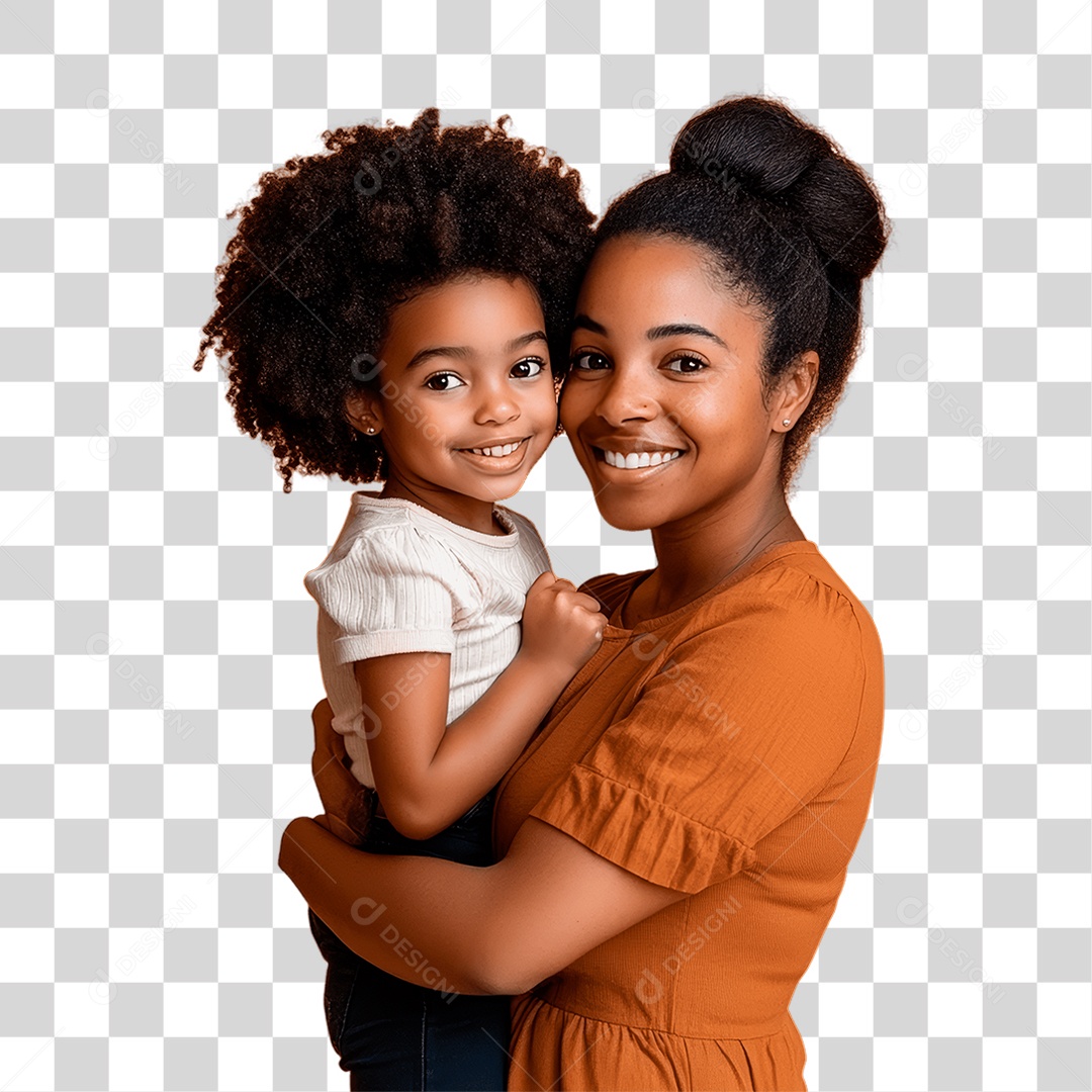 Mãe e Filha PNG Transparente