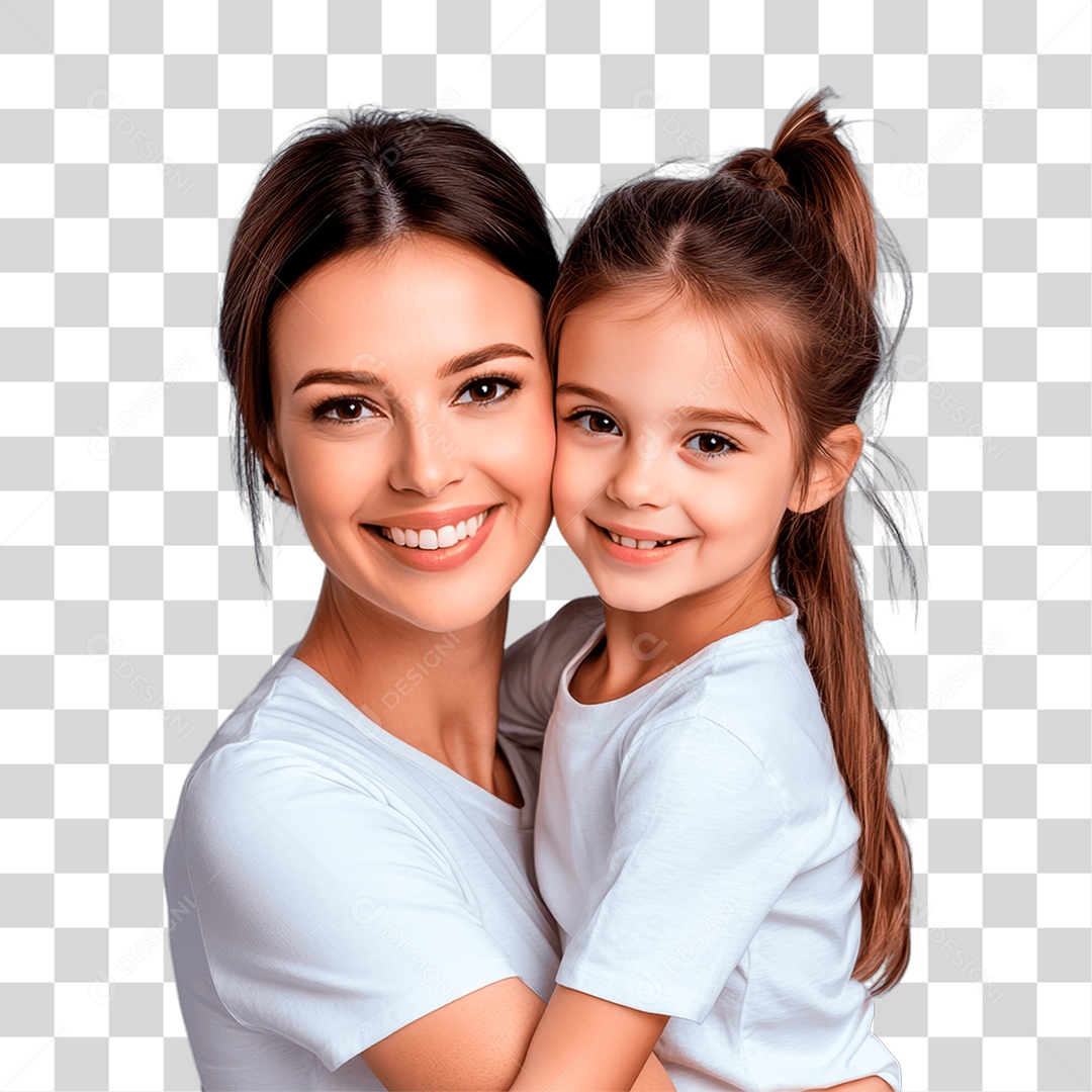 Mãe e Filha PNG Transparente
