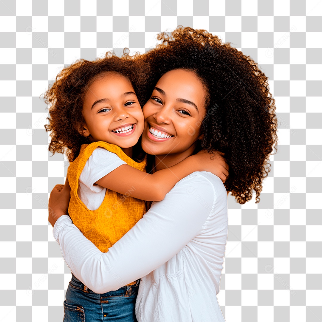 Mãe e Filha PNG Transparente