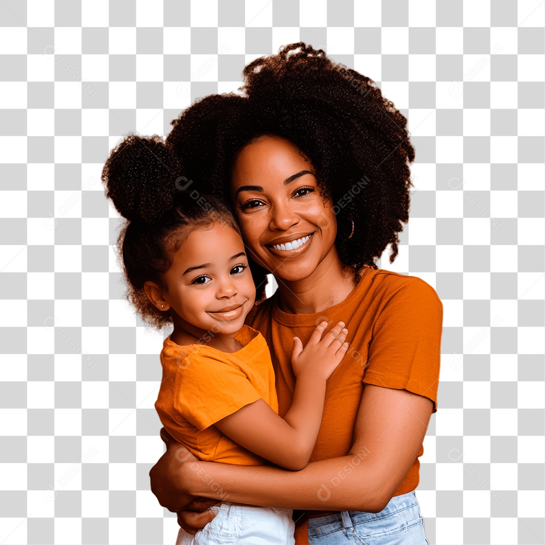 Mãe e Filha PNG Transparente