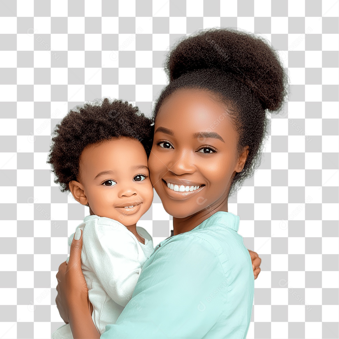 Mãe e Filho PNG Transparente