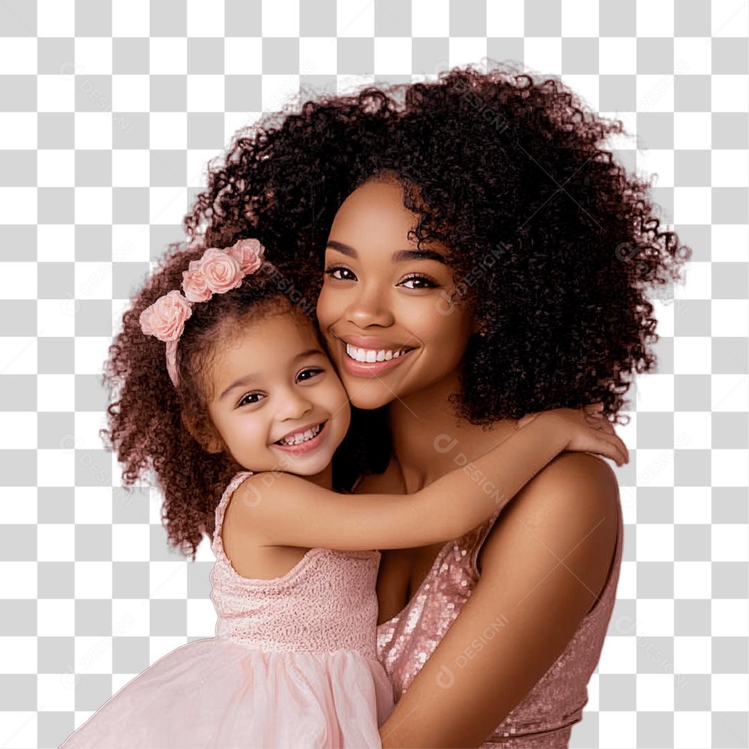 Mãe e Filha PNG Transparente