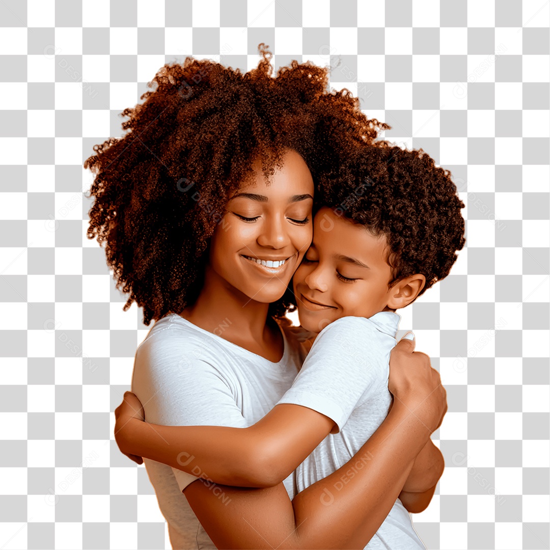 Mãe e Filho PNG Transparente