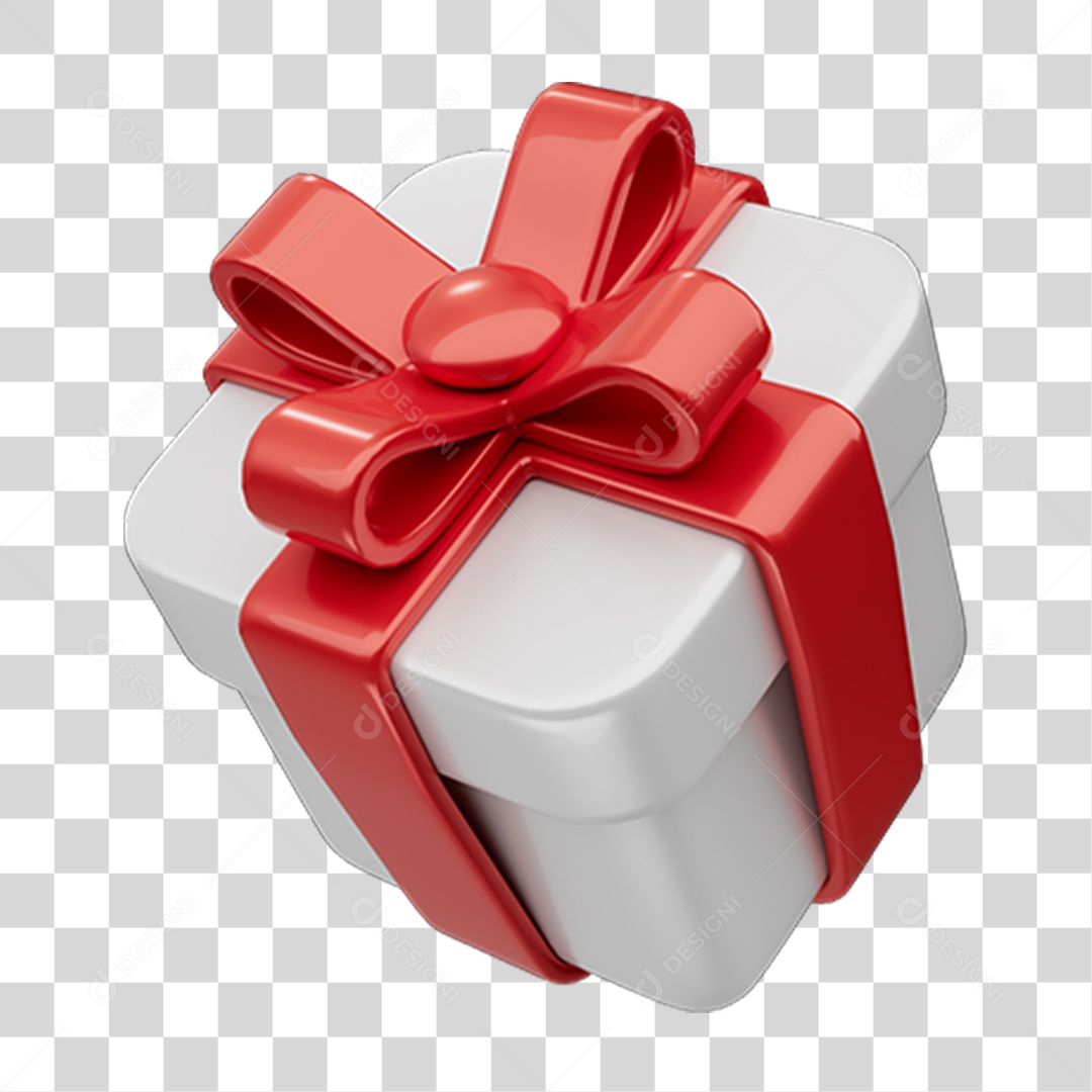 Caixa de Presente PNG Transparente