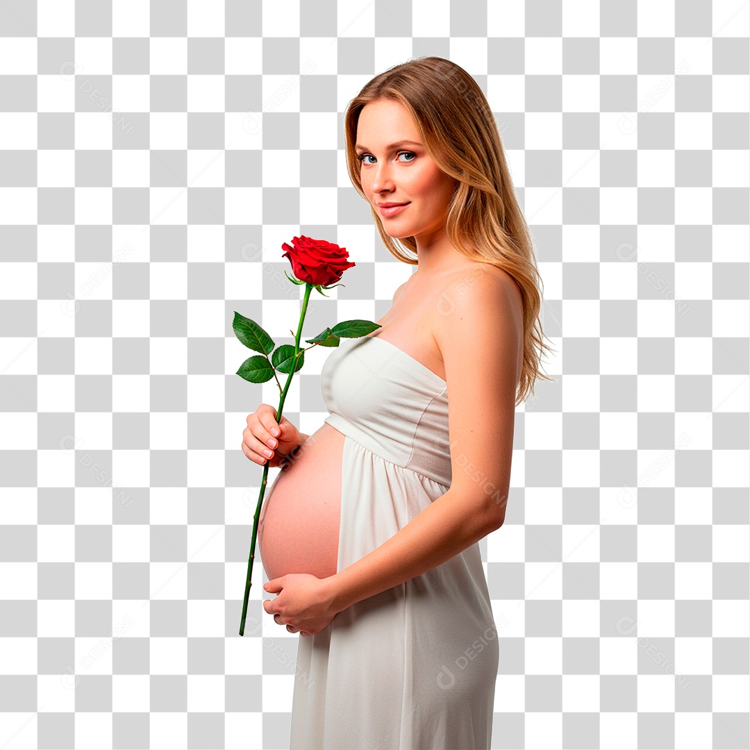 Mulher Grávida PNG Transparente