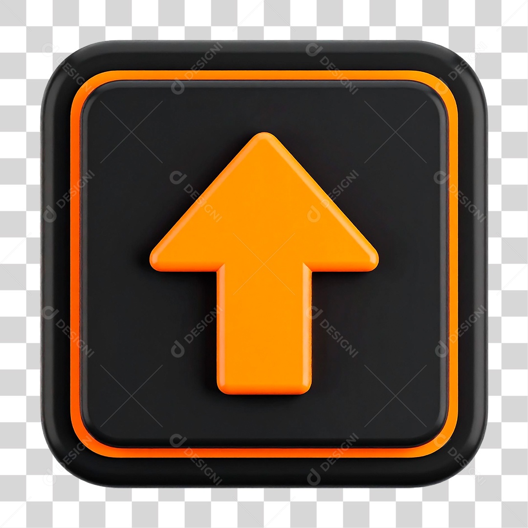 Ícone Seta pra Cima PNG Transparente