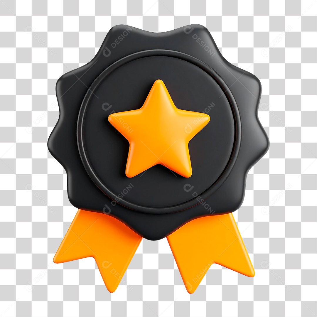 Medalha Honra PNG Transparente