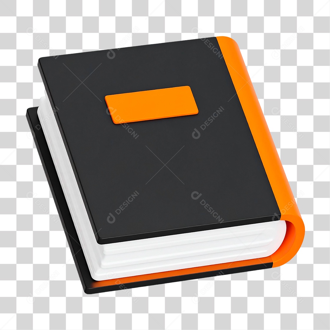 Livros de Capa Preta PNG Transparente
