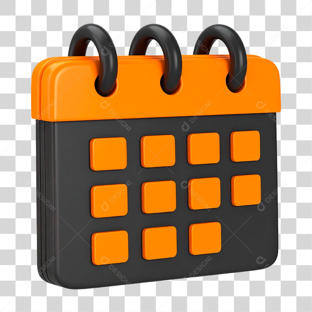 Ícone Calendário PNG Transparente