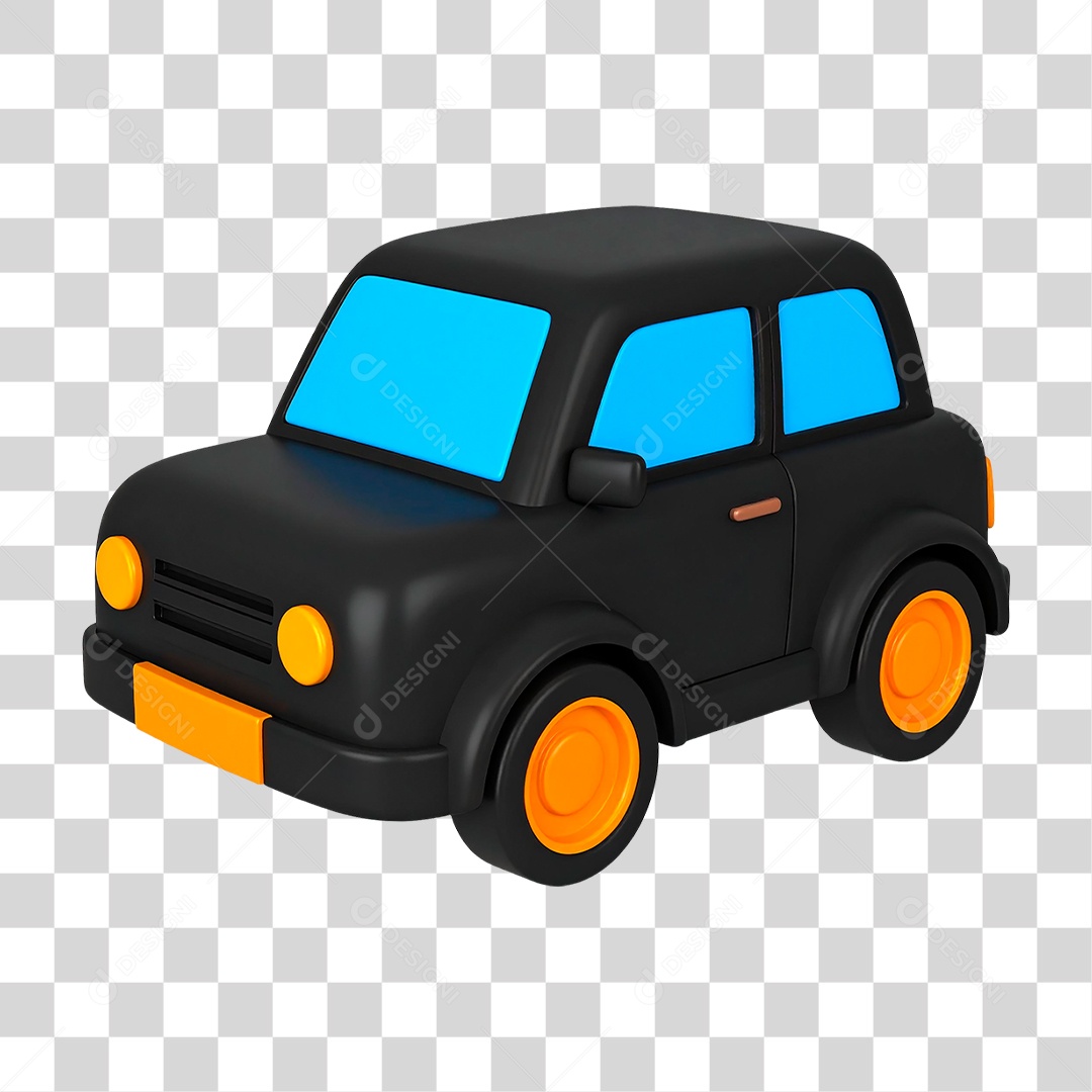 Carro Preto PNG Transparente