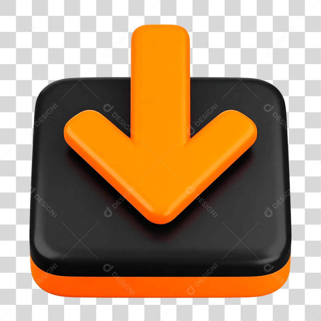 Ícone Download PNG Transparente