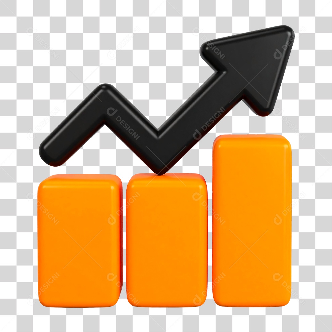 Gráfico de Barras PNG Transparente