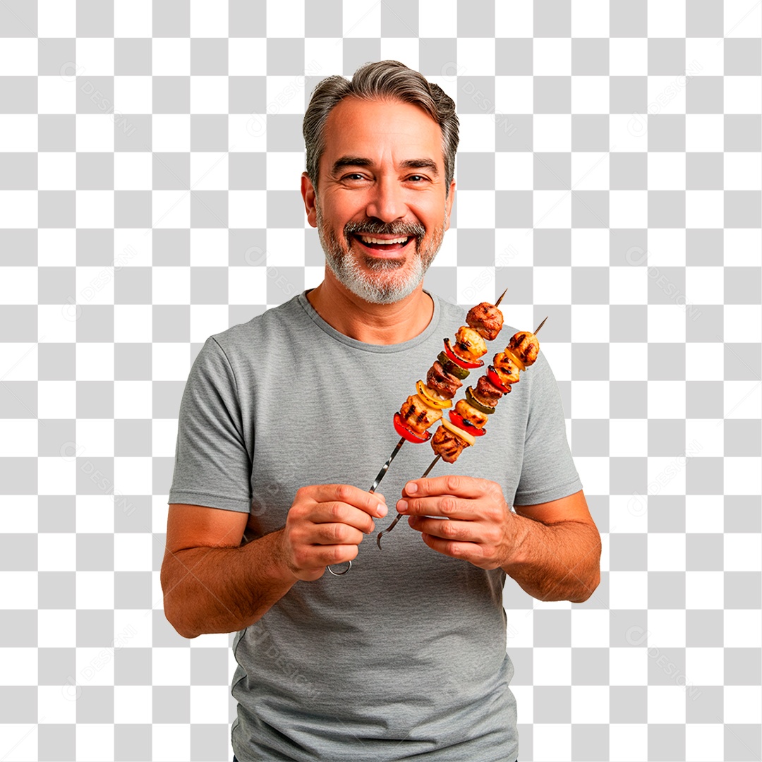 Churrasqueiro PNG Transparente