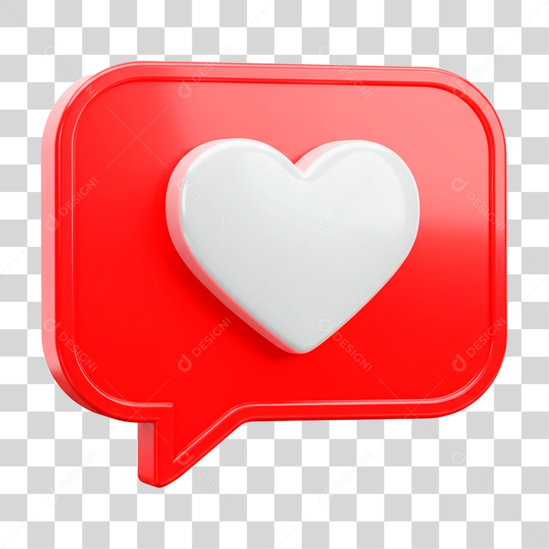 Emoji de Curtida PNG Transparente