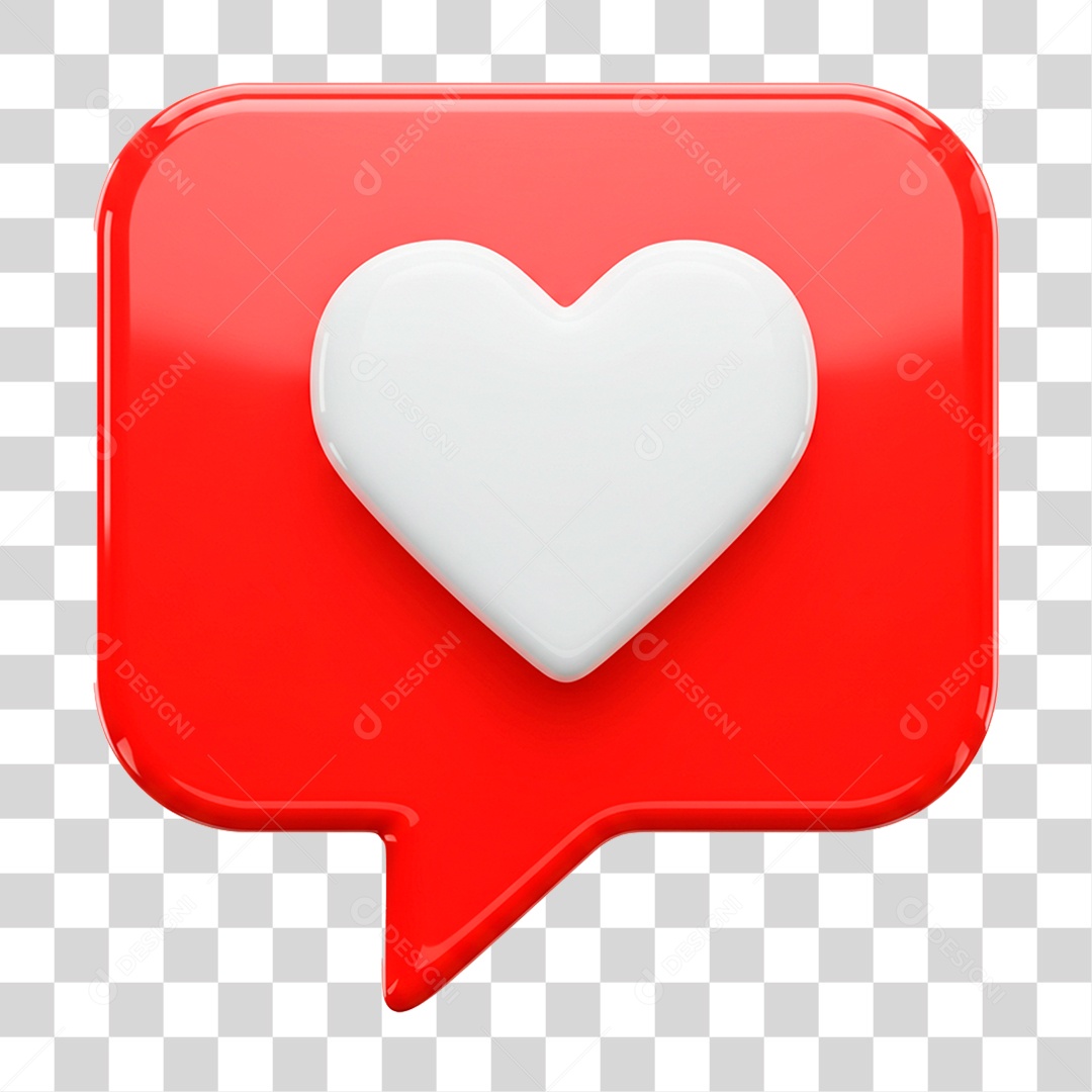 Emoji de Curtida PNG Transparente