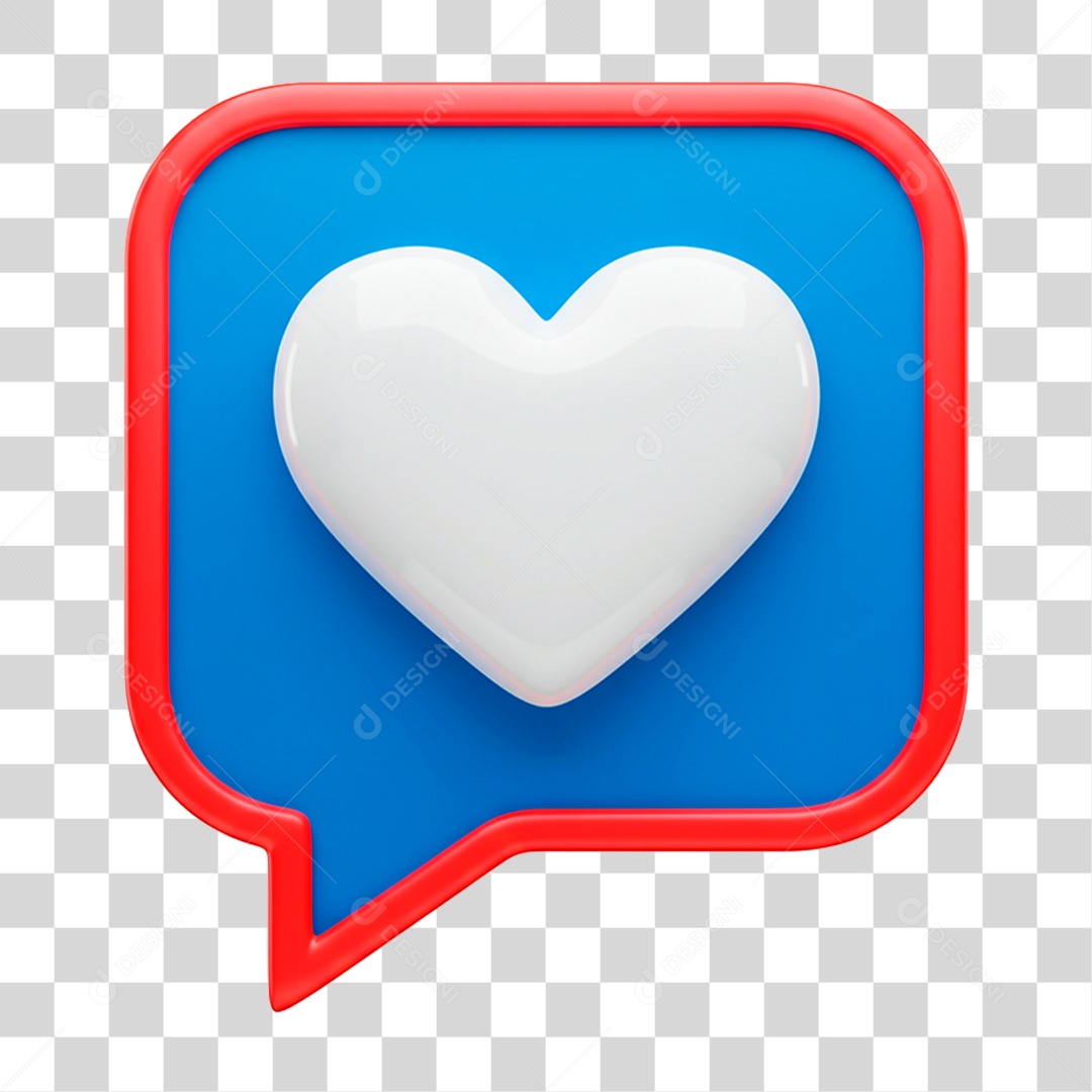 Emoji de Curtida PNG Transparente