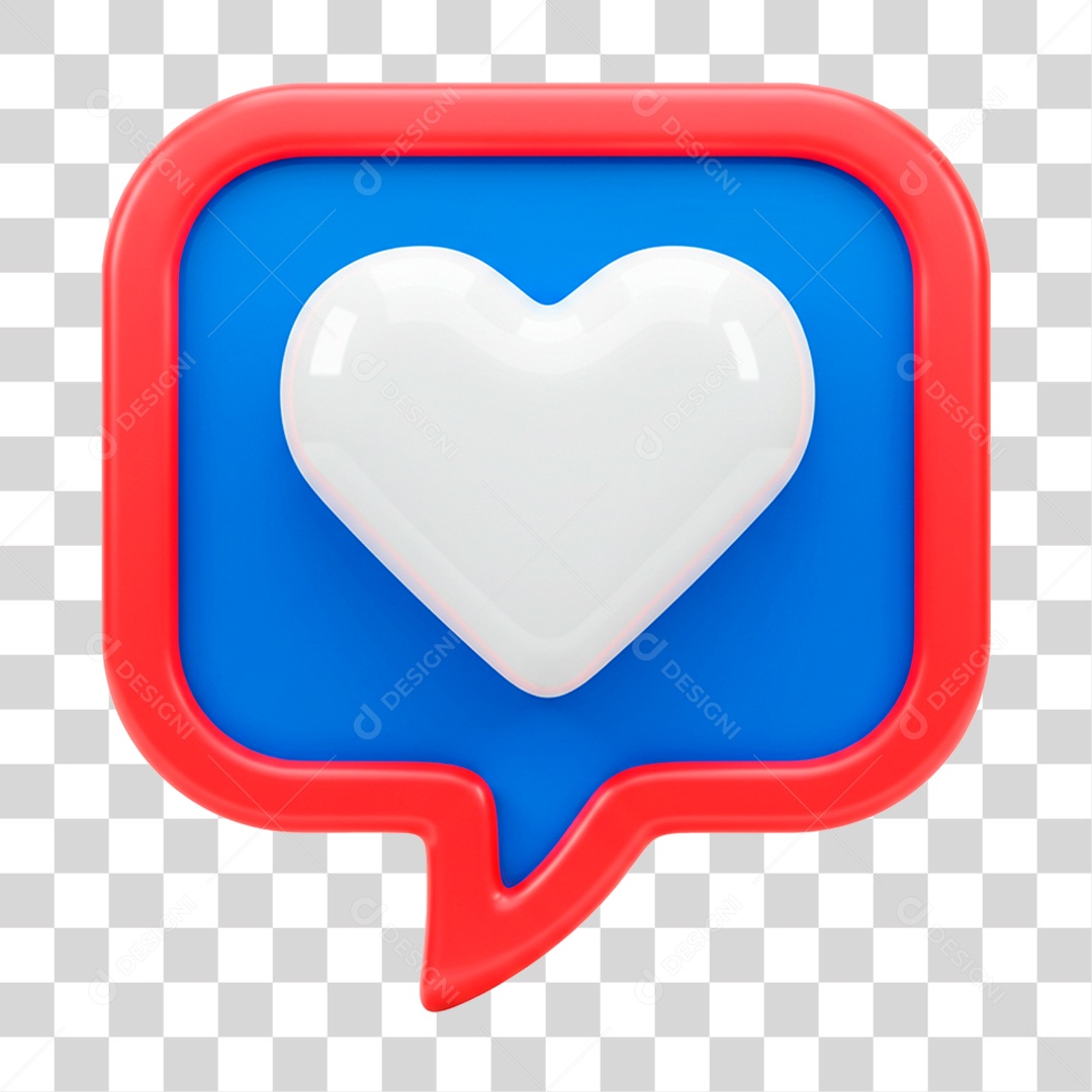 Emoji de Curtida PNG Transparente