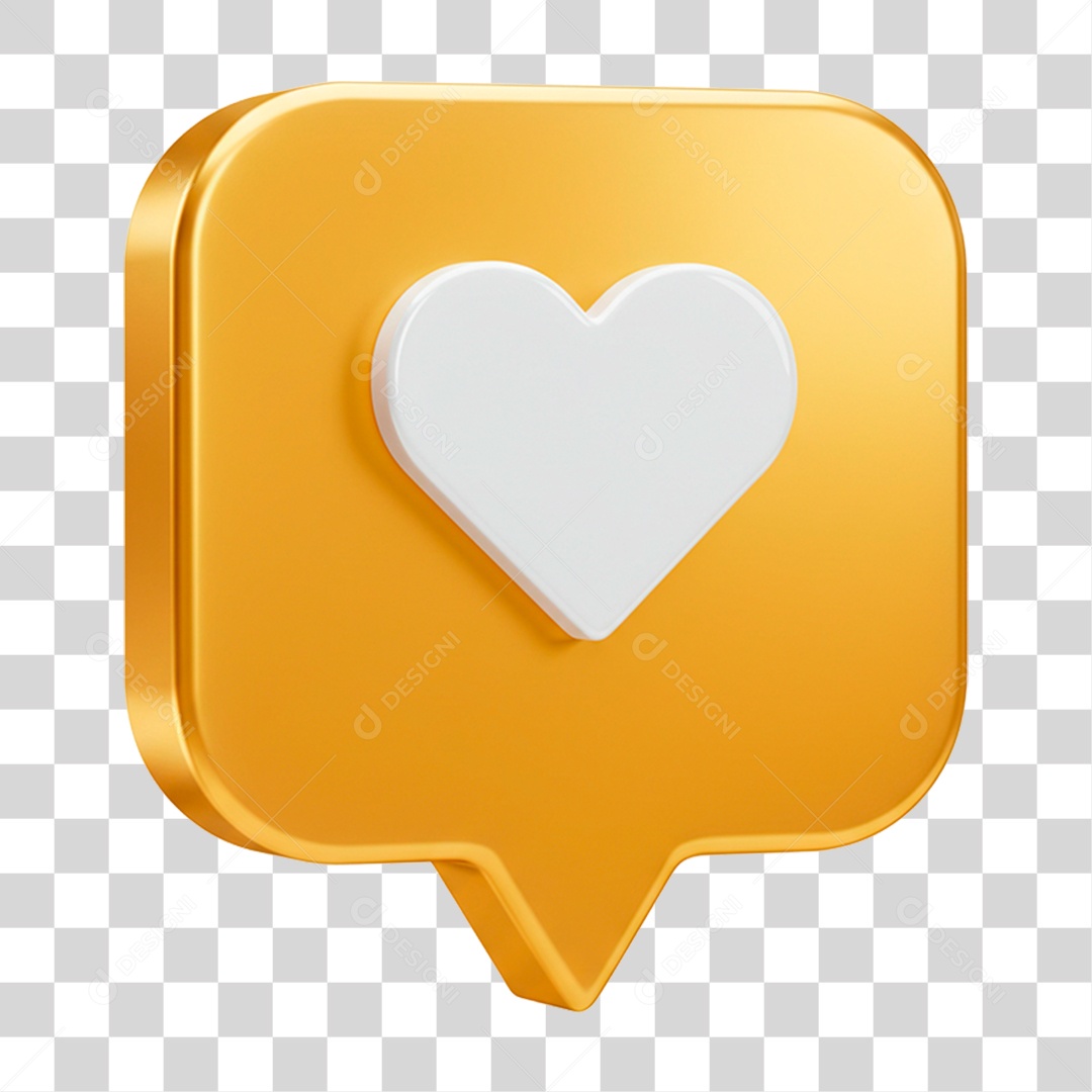 Emoji de Curtida PNG Transparente