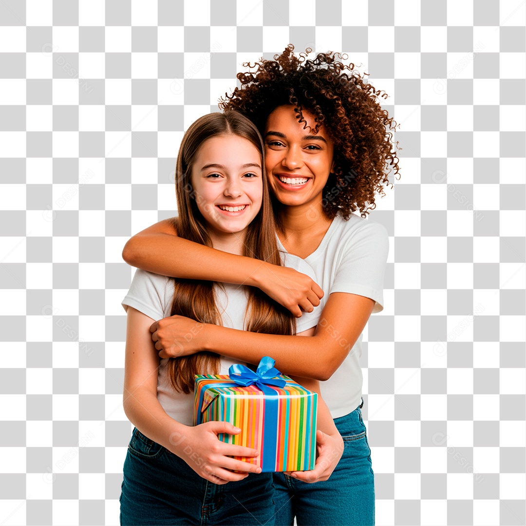 Mãe e Filha PNG Transparente