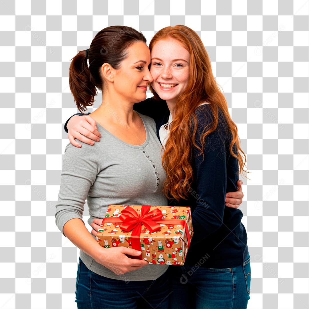 Mãe e Filha PNG Transparente