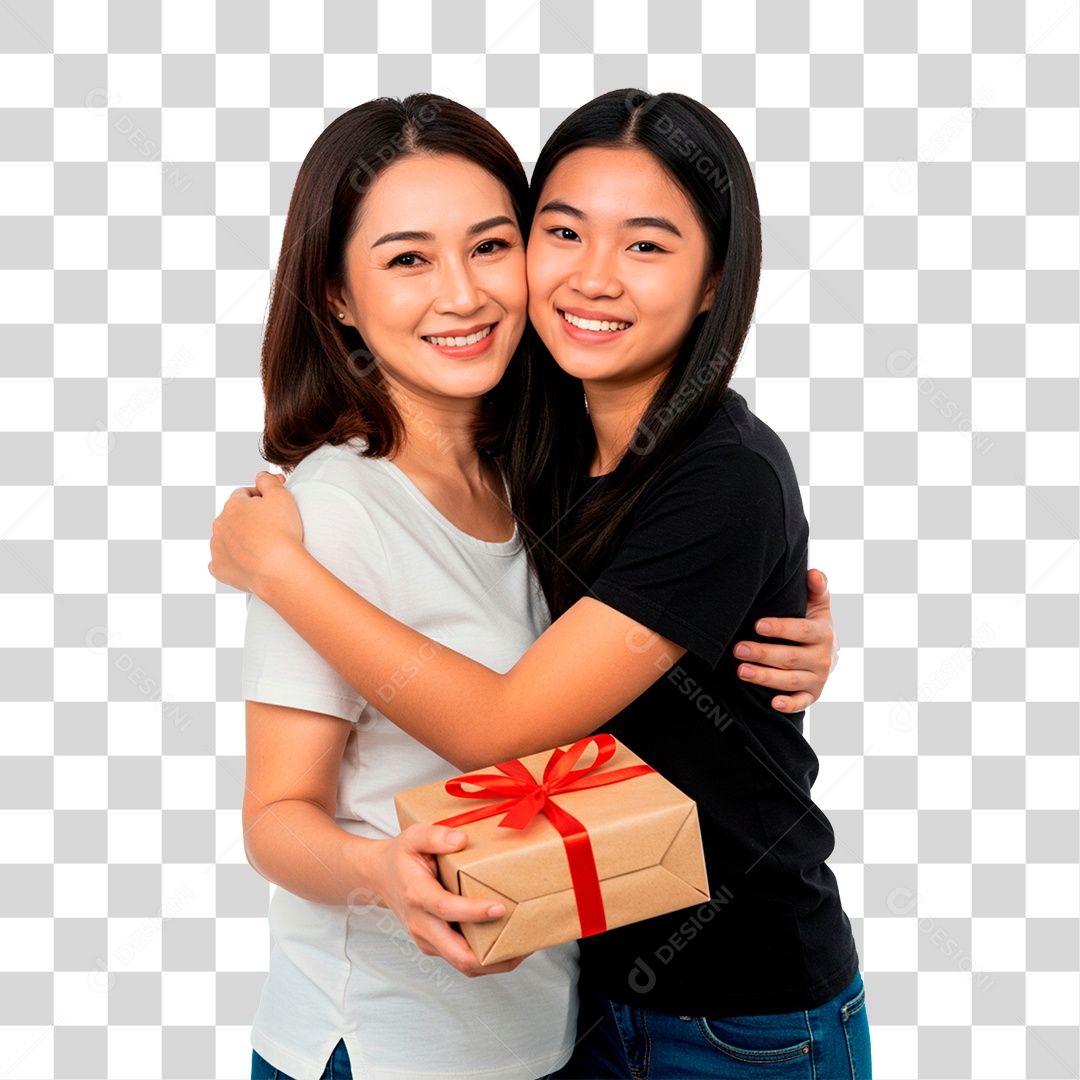 Mãe e Filha PNG Transparente