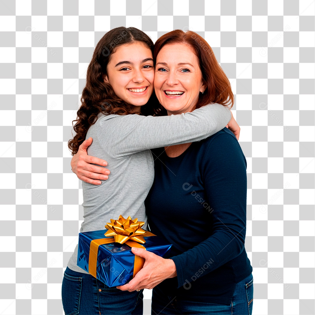 Mãe e Filha PNG Transparente