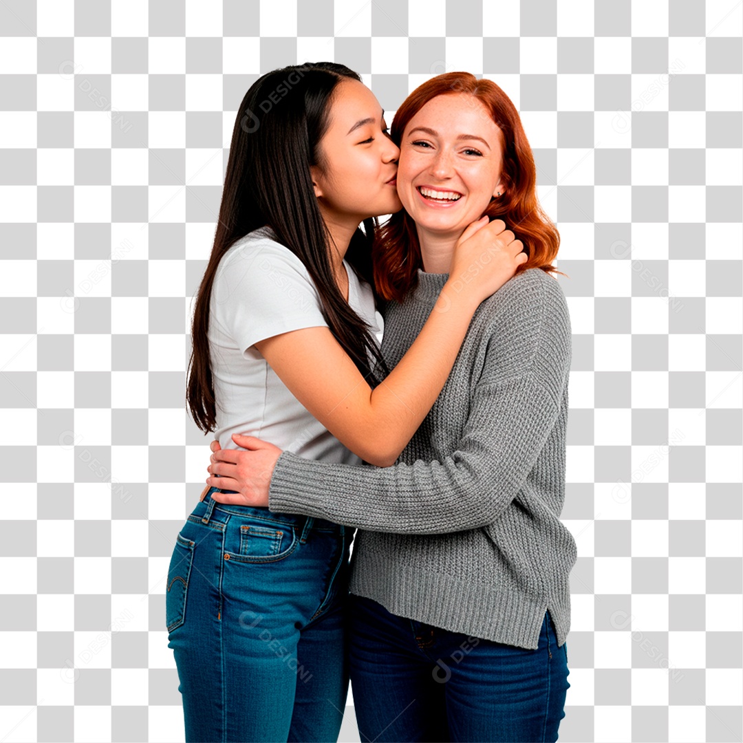 Mãe e Filha PNG Transparente