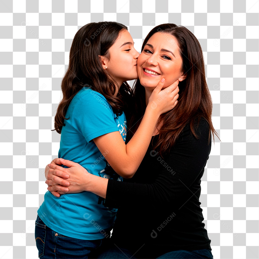 Mãe e Filha PNG Transparente