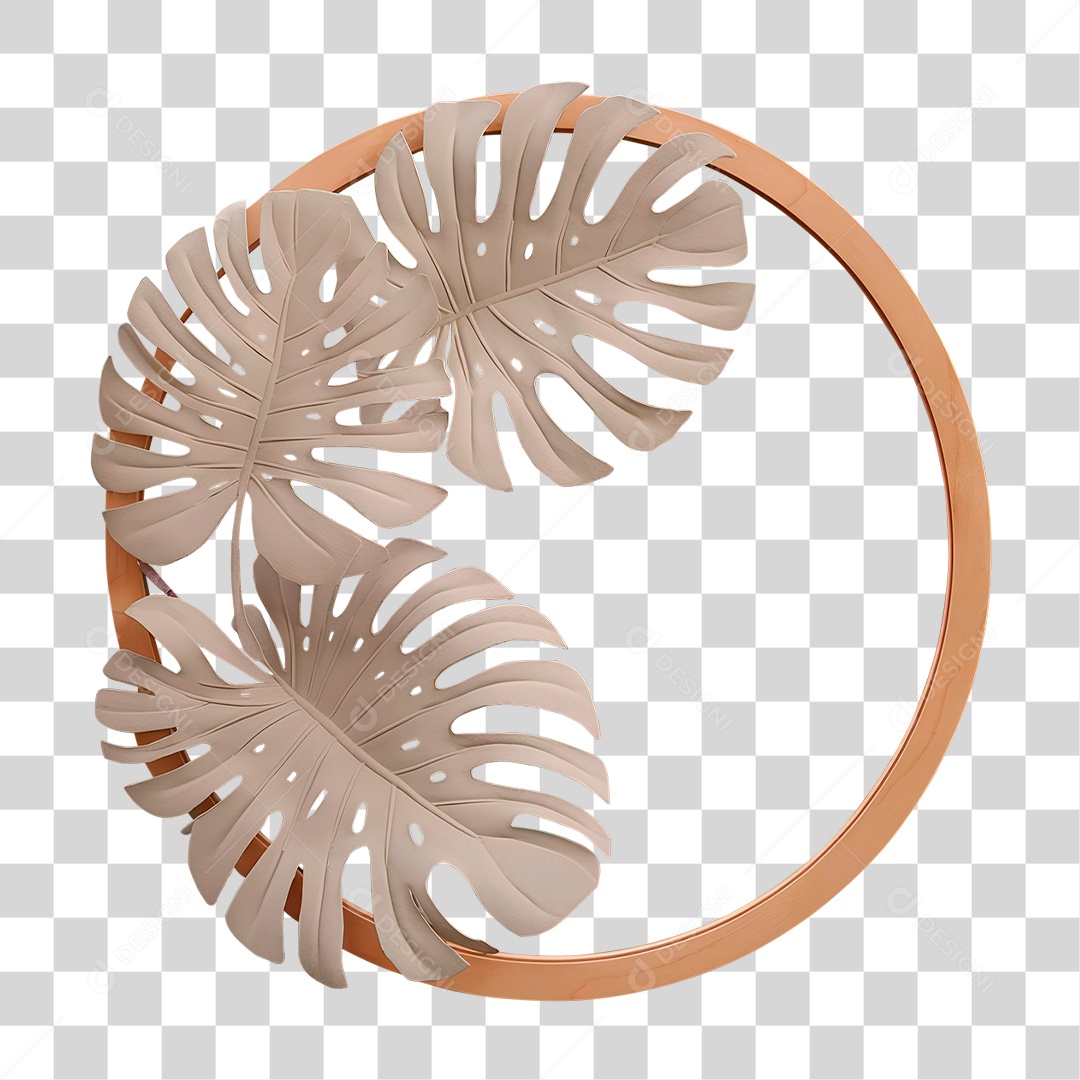 Folha de Monstera PNG Transparente