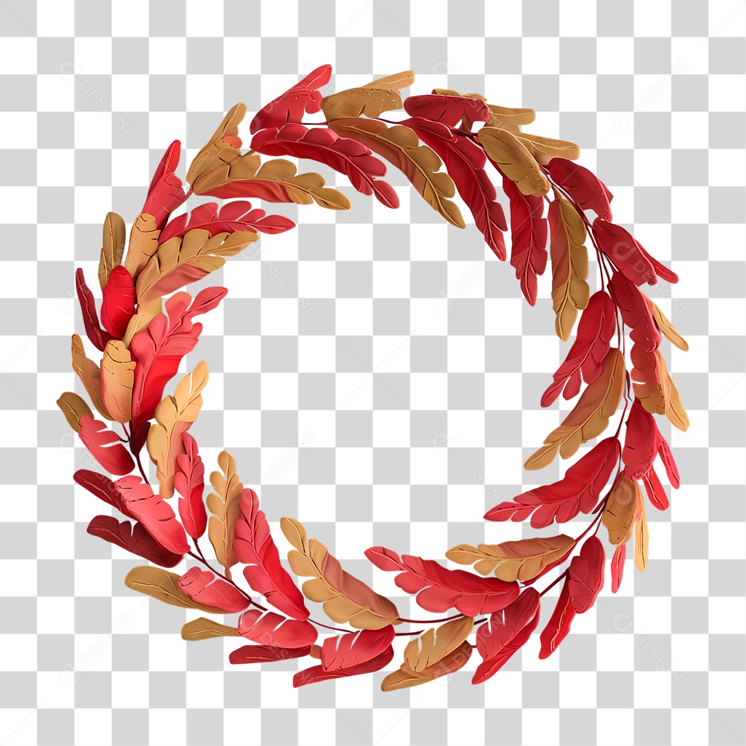 Folhas Tropical PNG Transparente