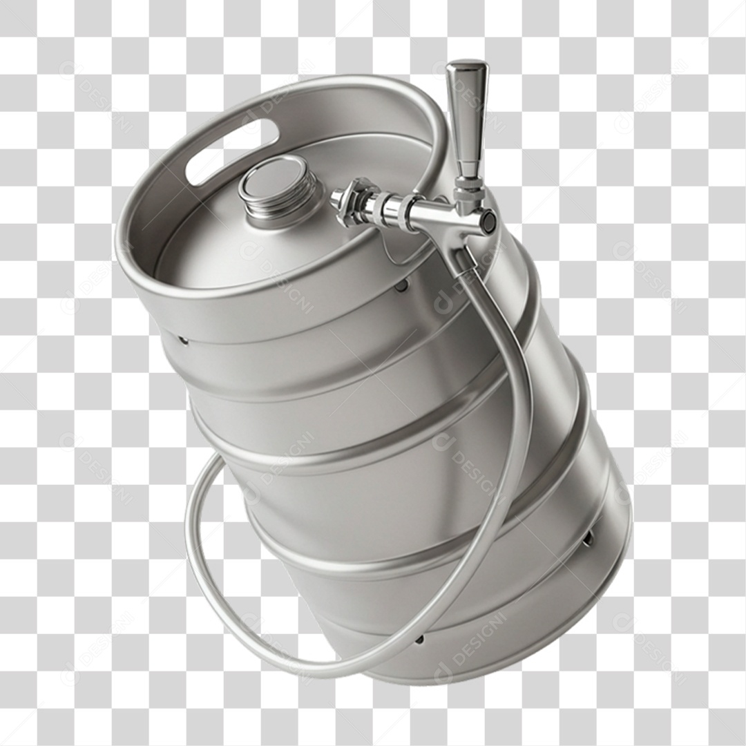 Barril de Cerveja PNG Transparente