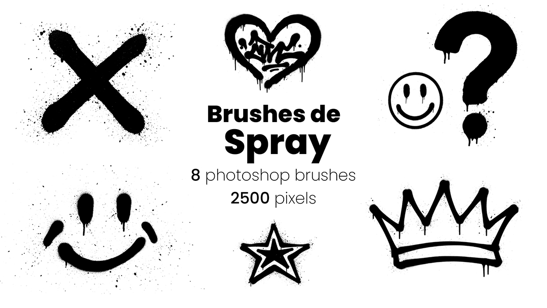 Doodle Spray Brush ABR