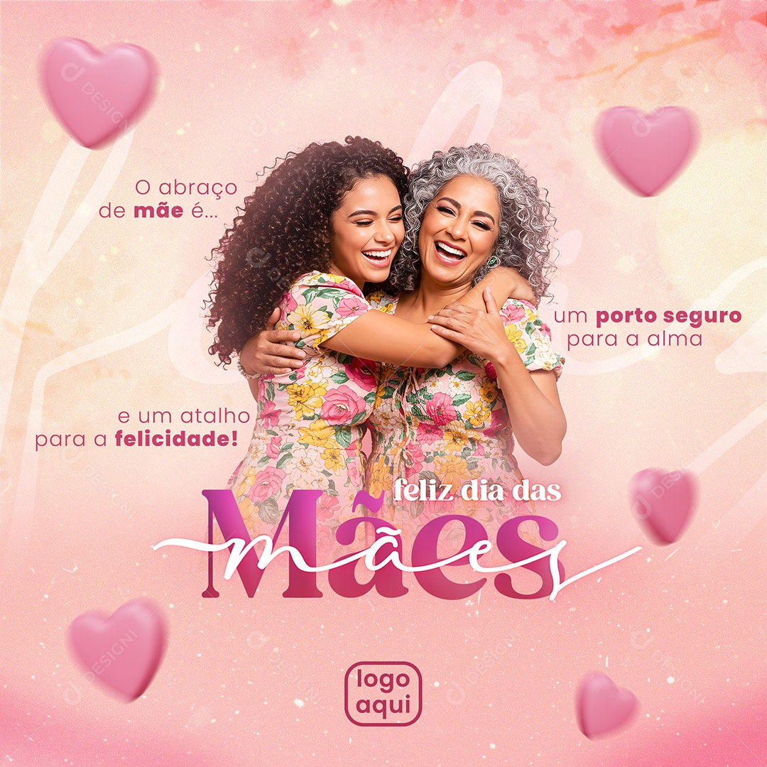 Feliz Dia das Mães 11 de Maio Social Media PSD Editável