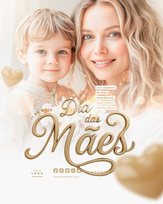 Dia das Mães 11 de Maio Social Media PSD Editável