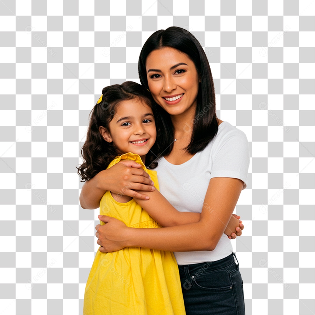 Mãe e Filha PNG Transparente