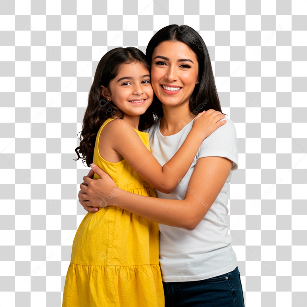 Mãe e Filha PNG Transparente