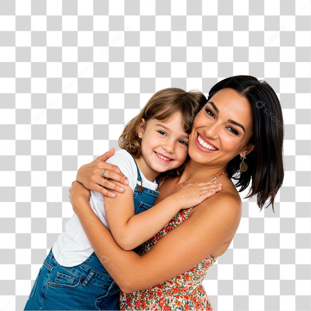 Mãe e Filha PNG Transparente