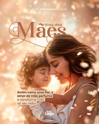 Dia das Mães Social Media PSD Editável