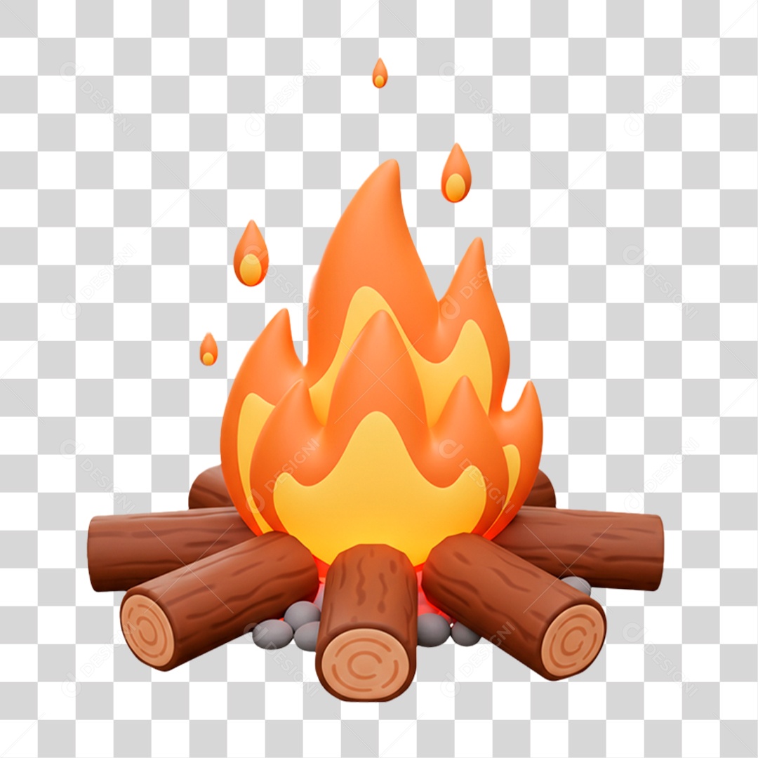 Fogueira PNG Transparente