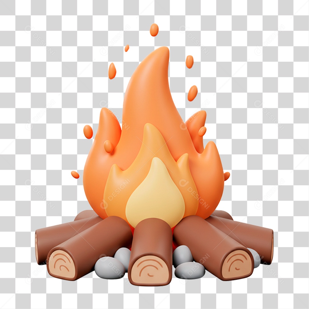 Fogueira PNG Transparente