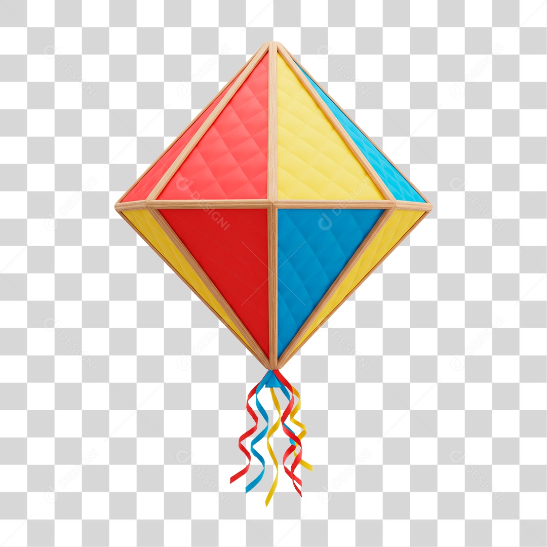 Balão de São João PNG Transparente