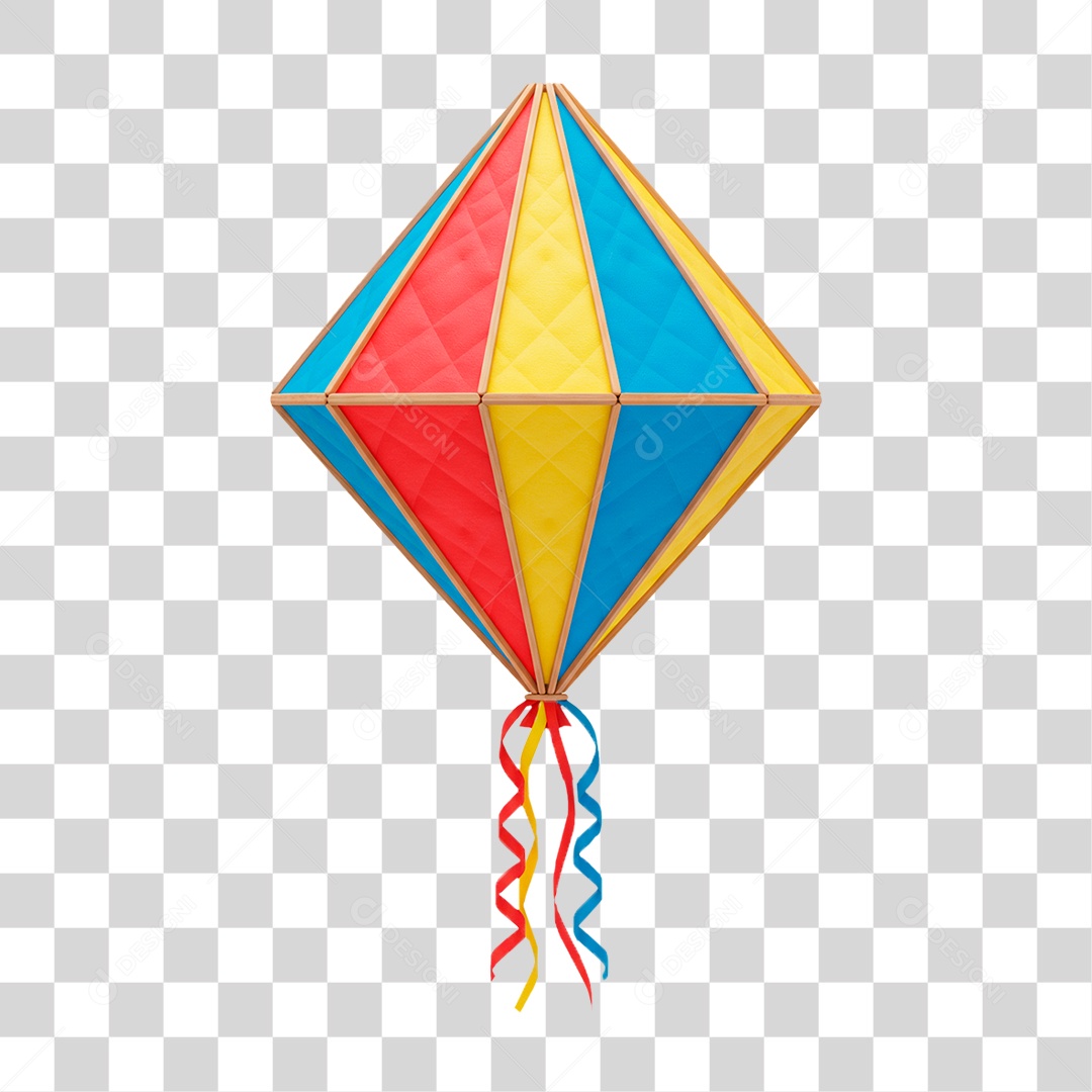 Balão de São João PNG Transparente