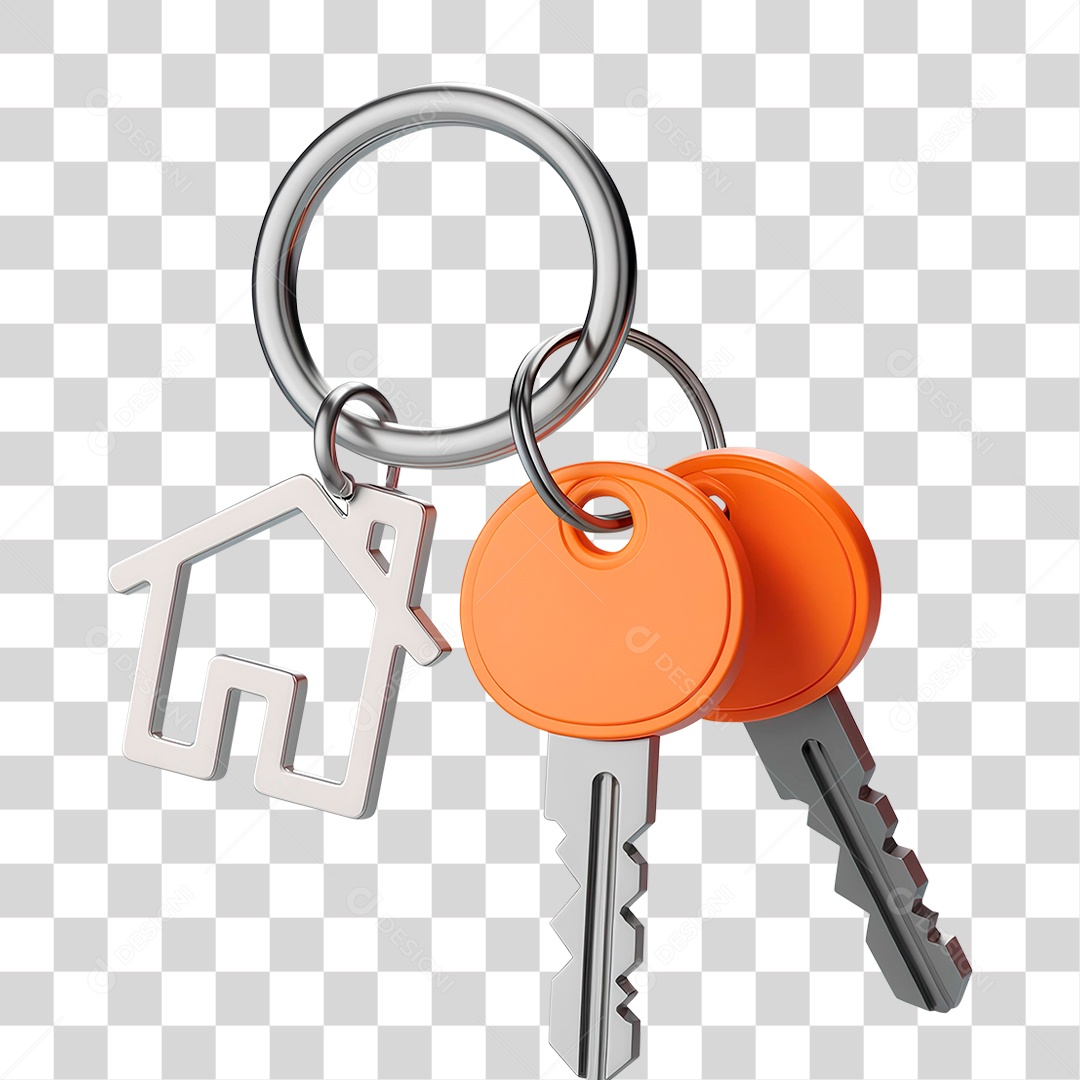 Chaves de Casa PNG Transparente