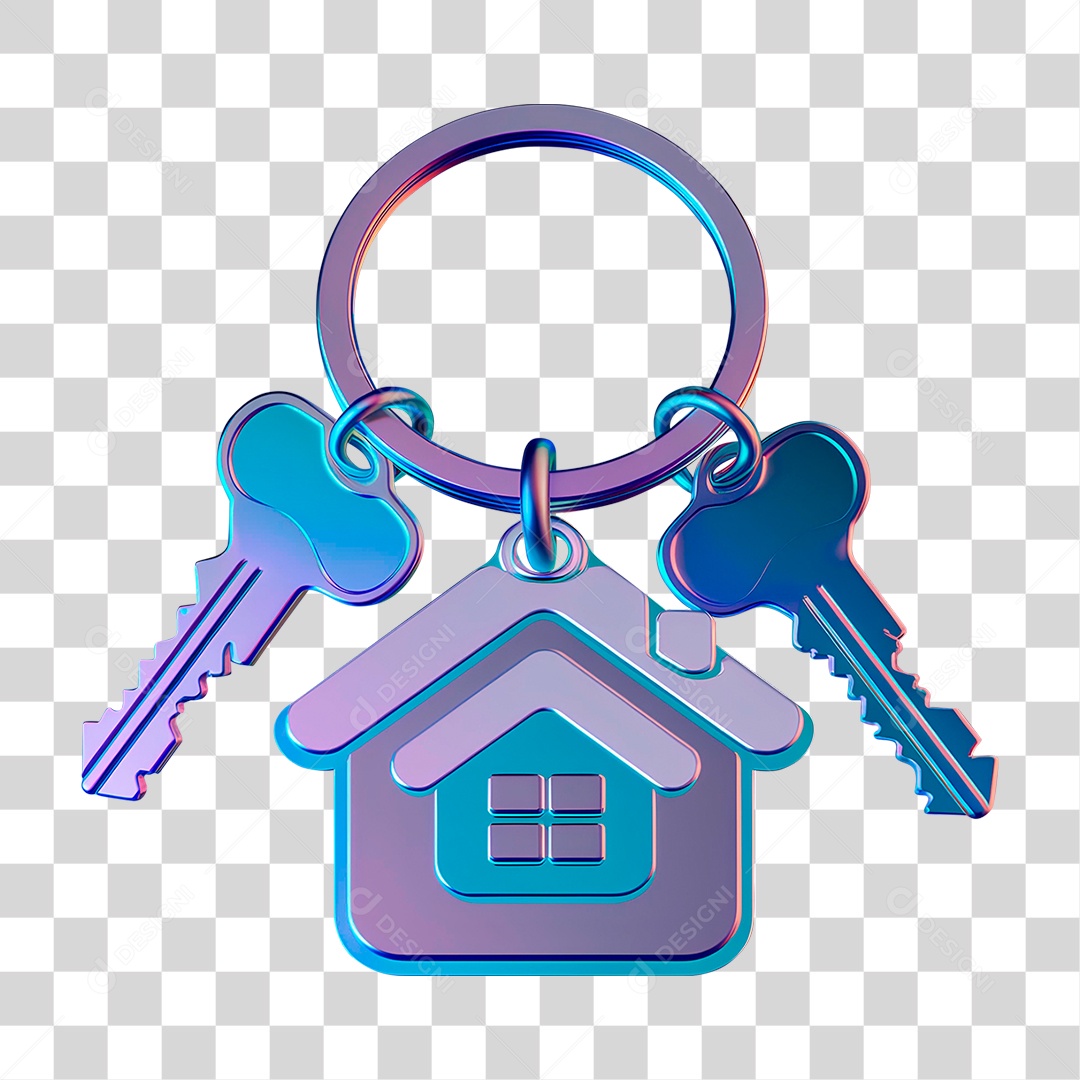 Chaves de Casa PNG Transparente