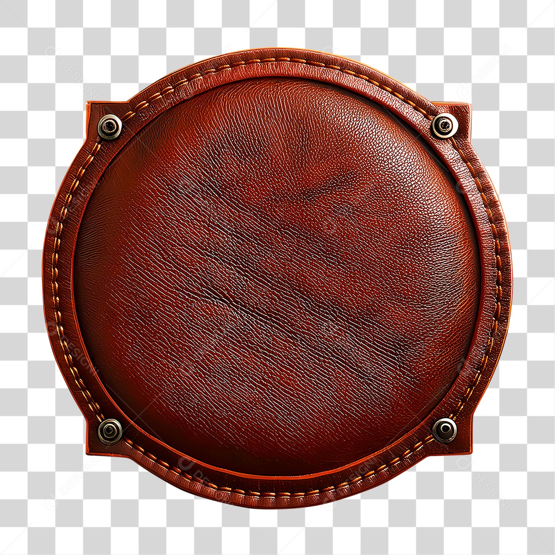 Painel de Couro PNG Transparente