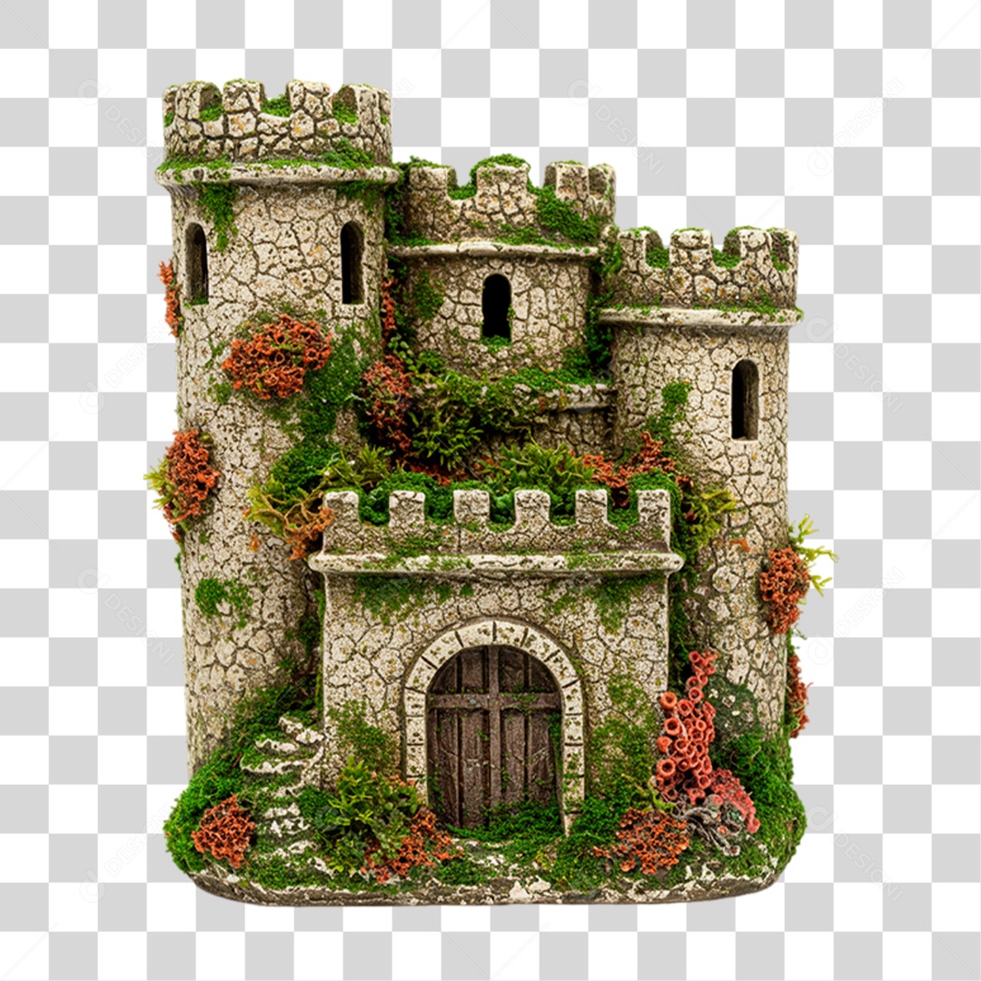 Castelo Medieval PNG Transparente