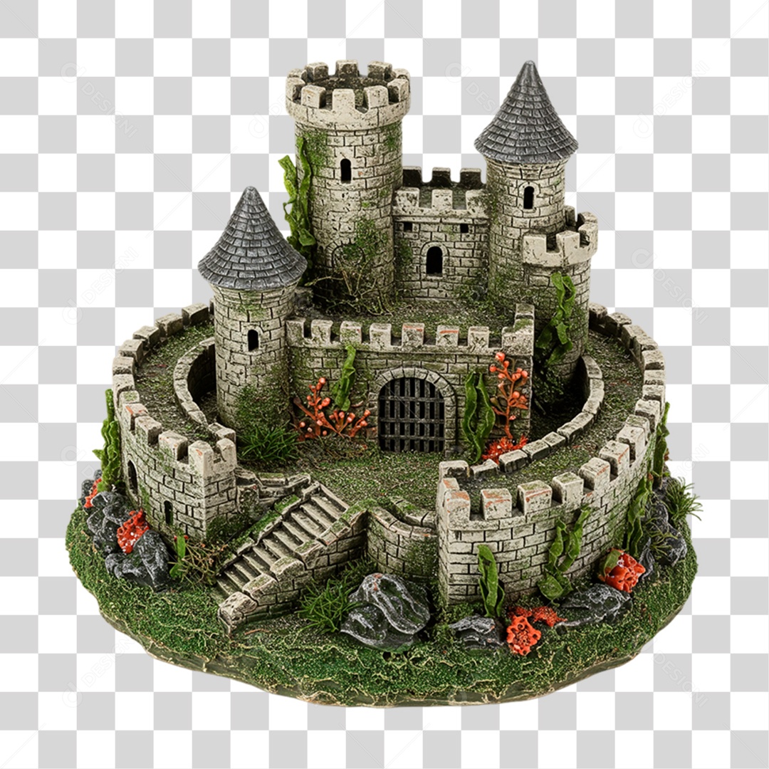 Castelo Medieval PNG Transparente