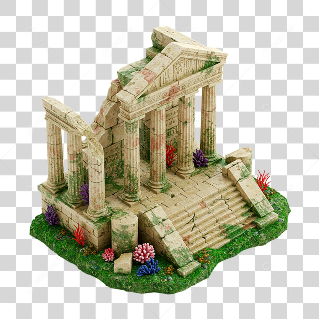 Enfeite de Aquário PNG Transparente