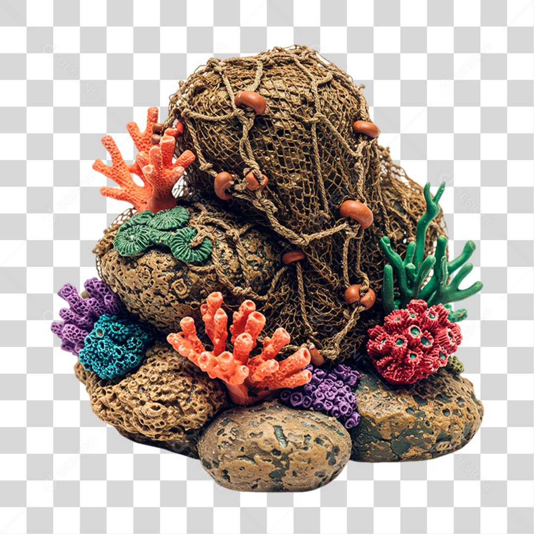 Recife de Coral PNG Transparente